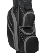 black golf cart bag